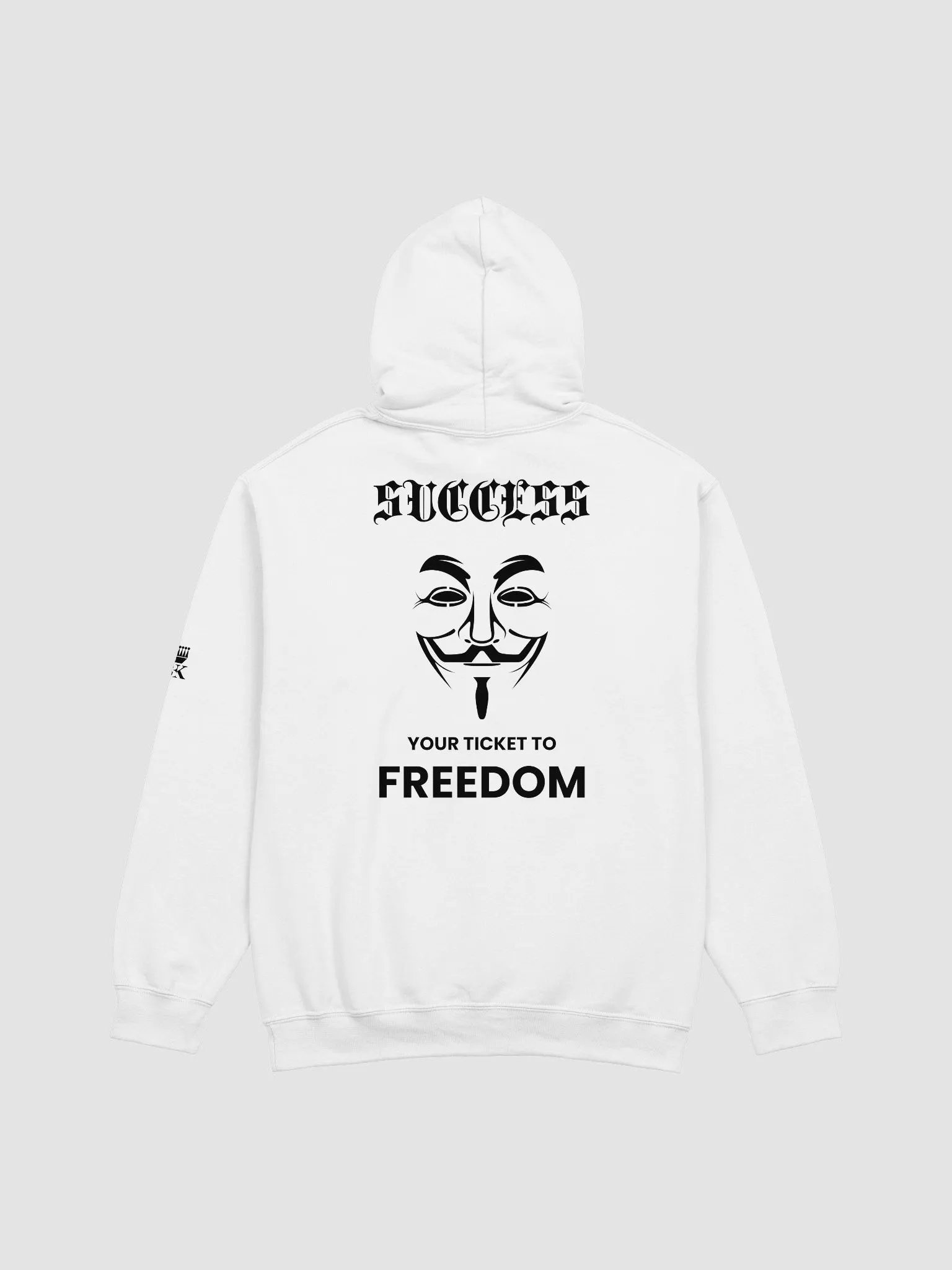 Success: Your Ticket to Freedom Regular Fit Hoodie product image (1)