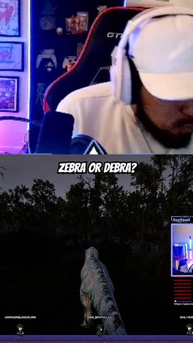 Zebra or Debra? #onlyraztv #debate #funnygaming #streamerclips #ClipGPT #streamladder