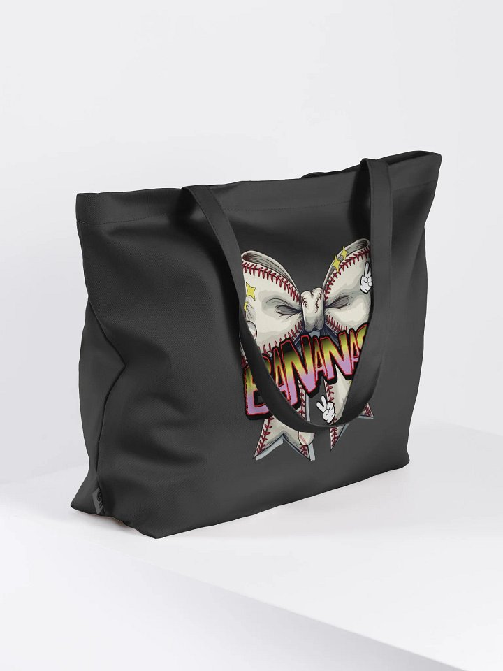 Bananas Bow Baseball Tote product image (1)