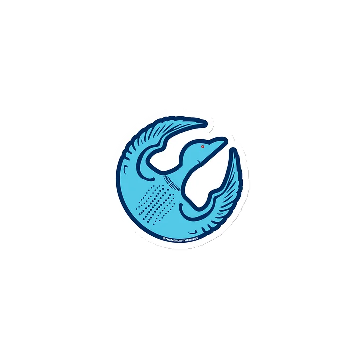Rebel Loon Magnet - Light Blue & Dark Blue product image (1)