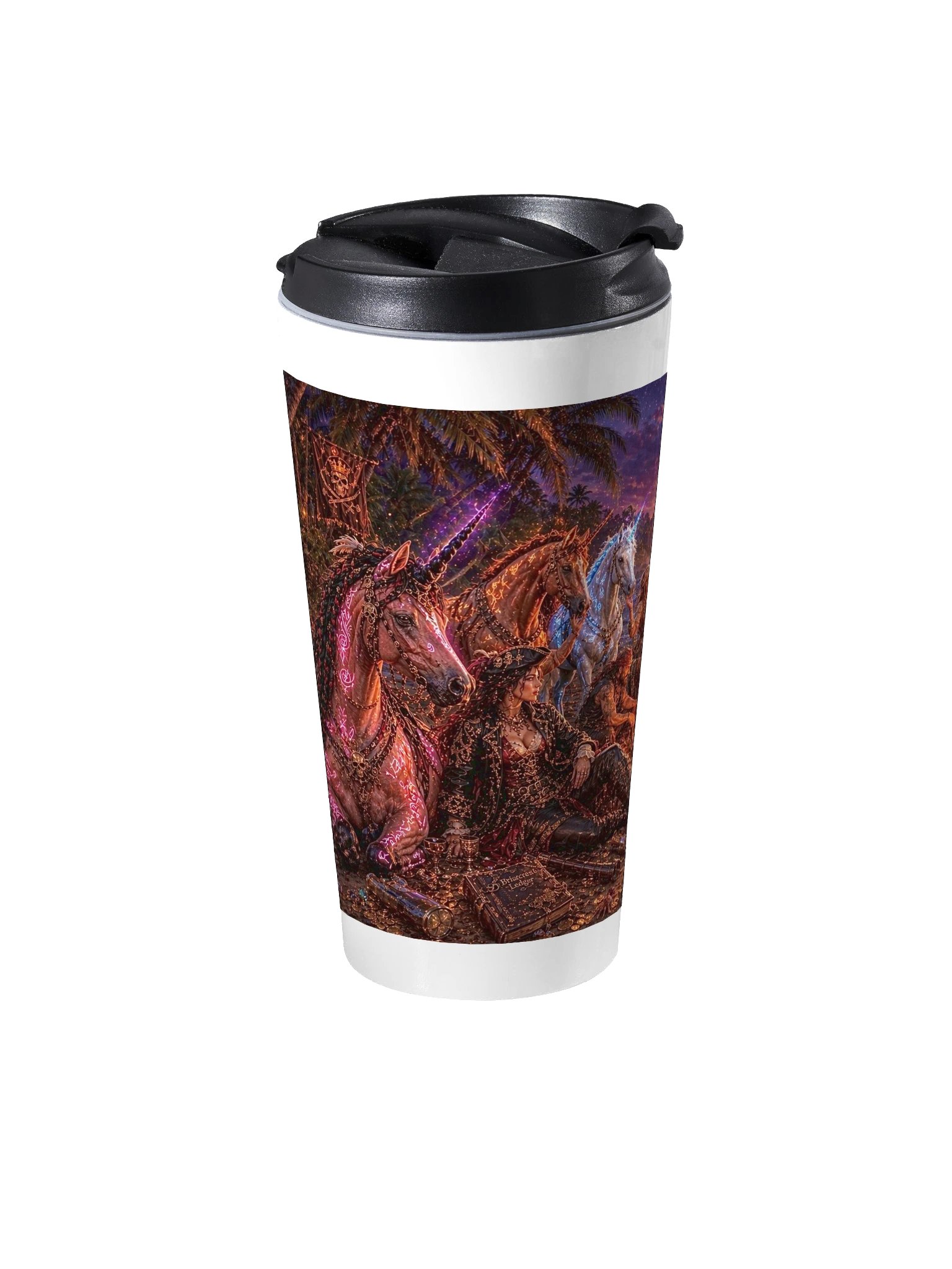 Pirate Unicorns - Campfire Treasure Travel Mug product image (2)