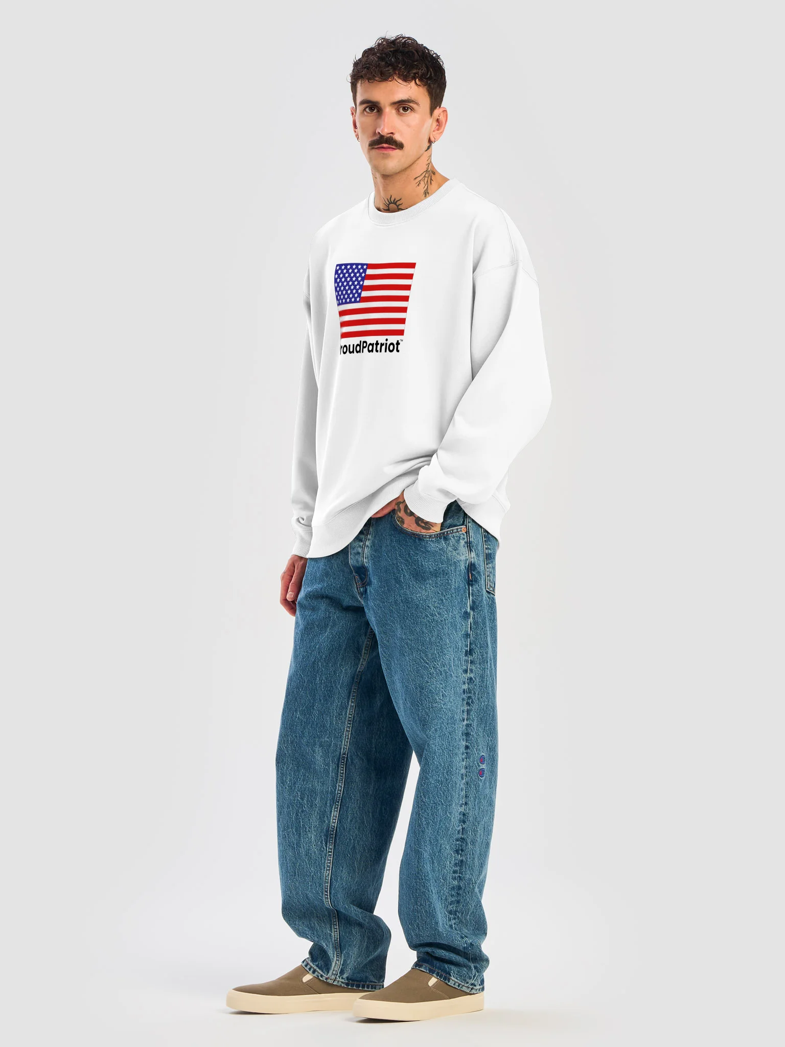Unisex Proud Oversized Sweatshirt product image (3)