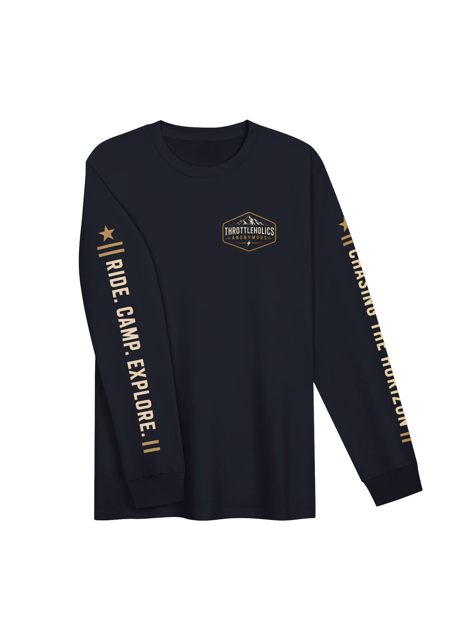 RIDE. CAMP. EXPLORE. Long Sleeve Tee product image (3)