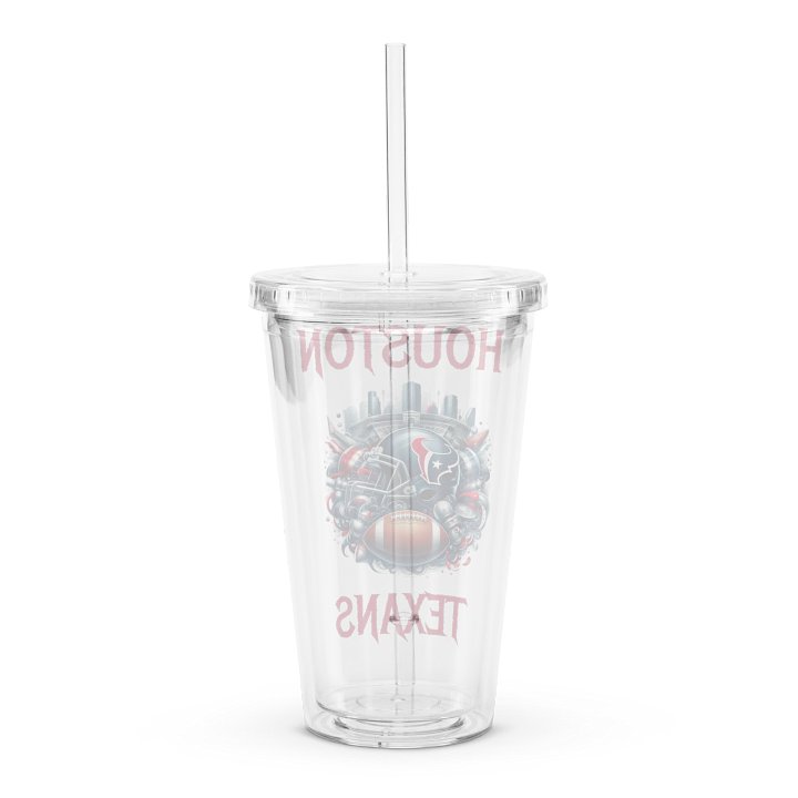 Houston Cityscape Clear Tumbler (16 oz) product image (2)