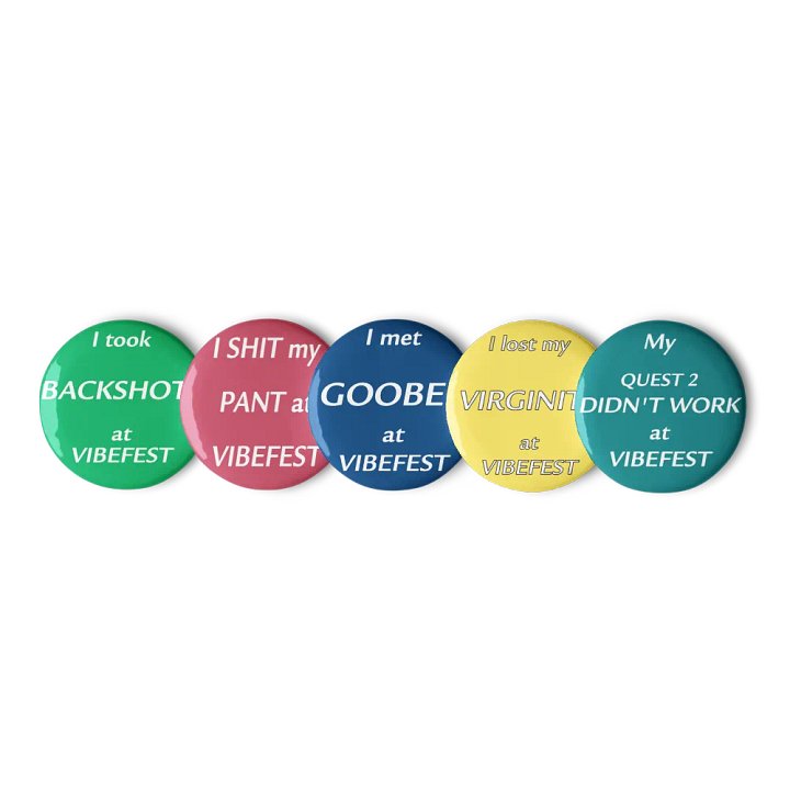 VIBEFEST ESSENTIAL PIN SET product image (1)