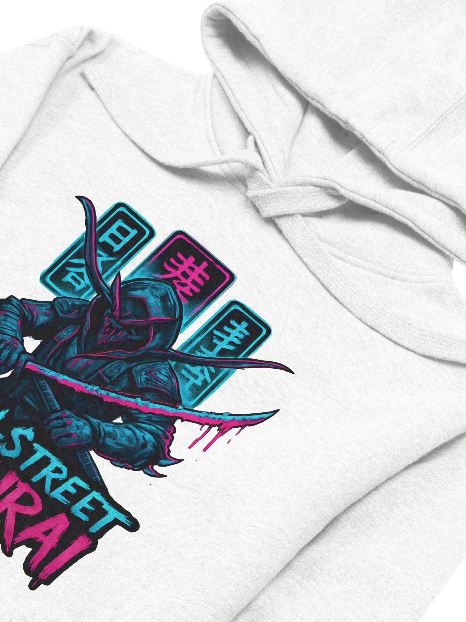 Shell Street Samurai Hoodie – Cyberpunk Lobster Graphic Unisex Hoodie product image (4)