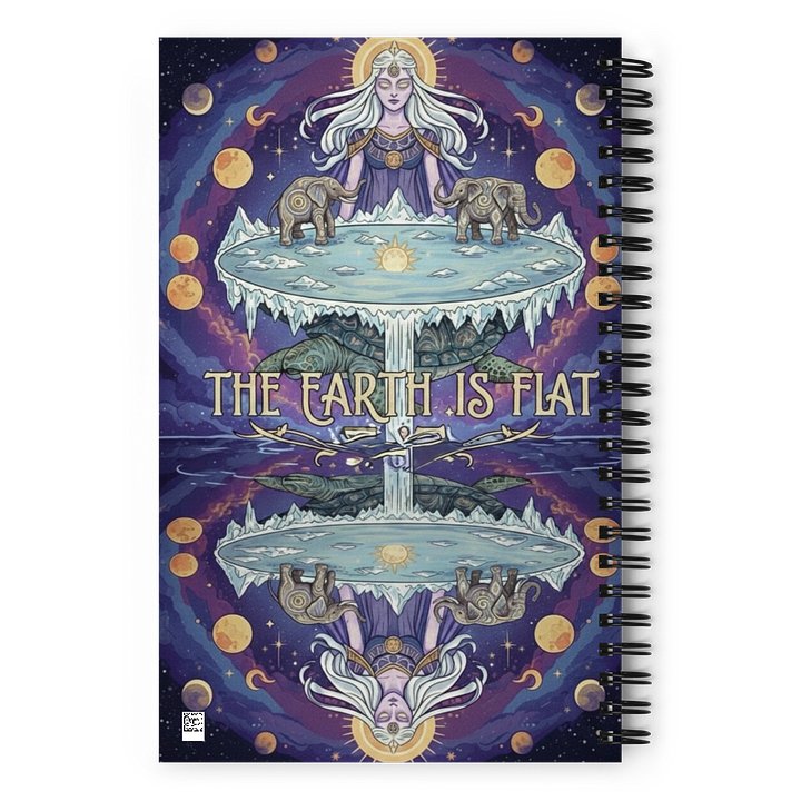 Celestial Flat Earth Notebook product image (2)