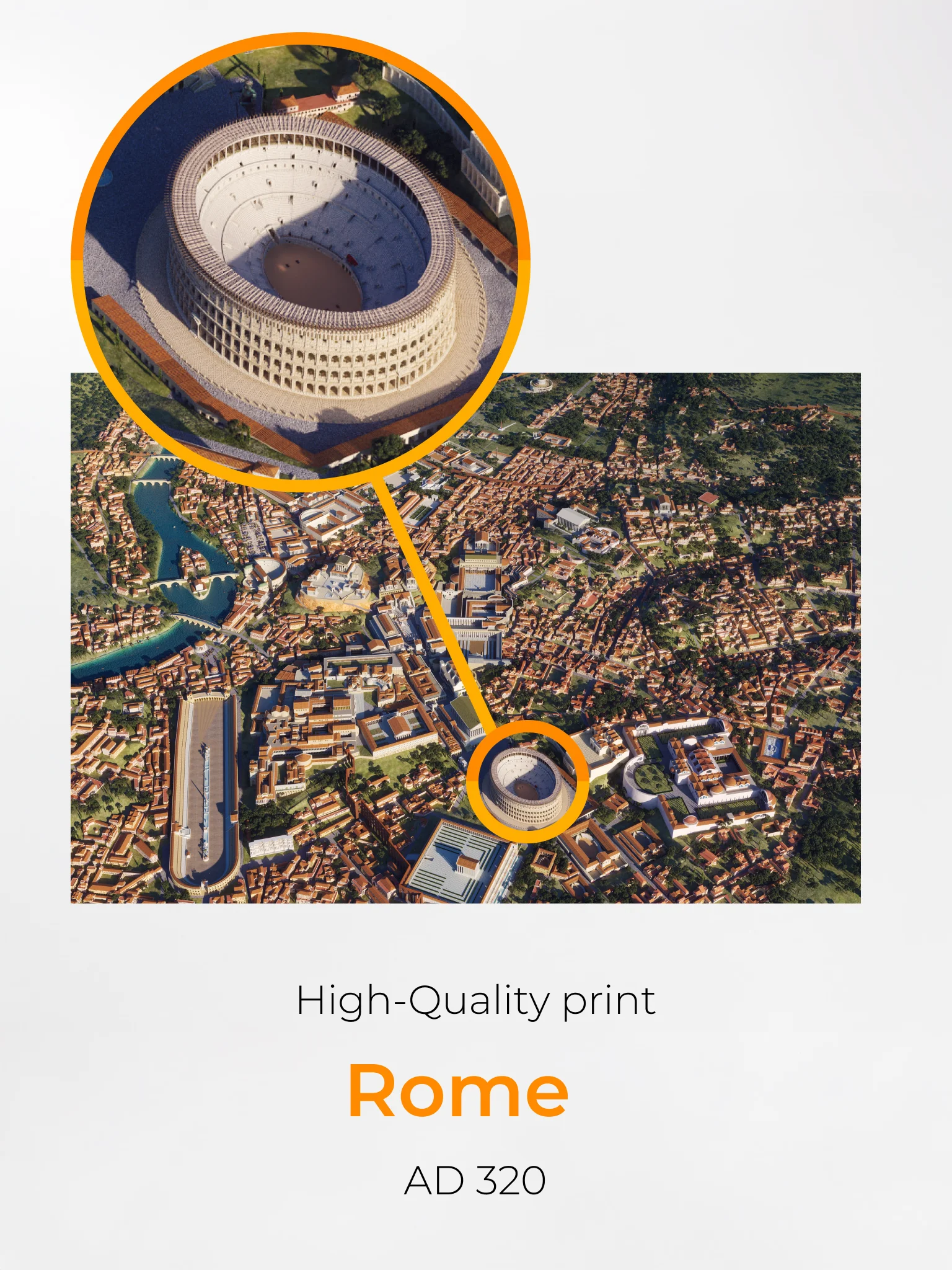 The Rome Poster (Unframed) product image (4)