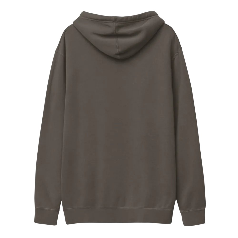 Washed Black Coffee Embroidered Hoodie product image (11)