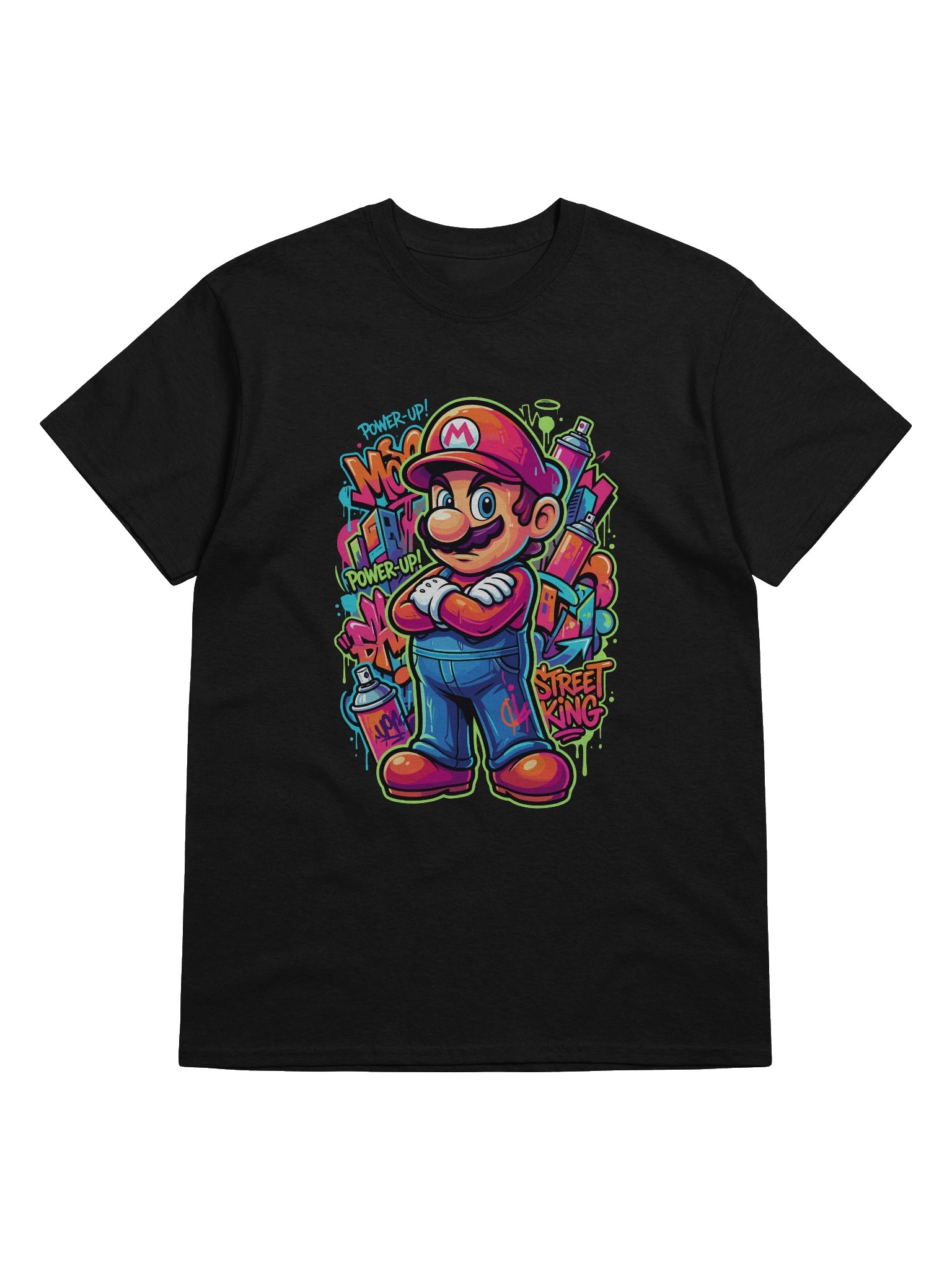 Mario graffiti t-shirt product image (42)