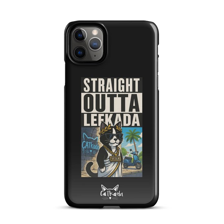 STRAIGHT OUTTA LEFKADA IPHONE CASE product image (59)