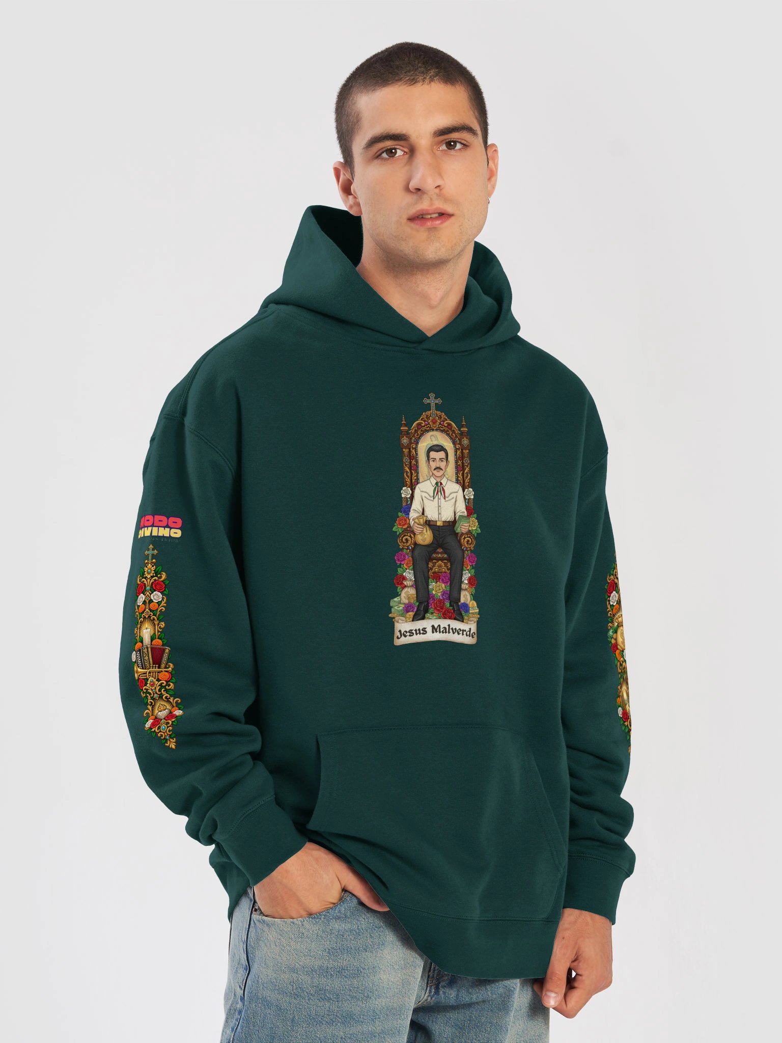 JESUS MALVERDE - Premium Relaxed Hoodie product image (2)