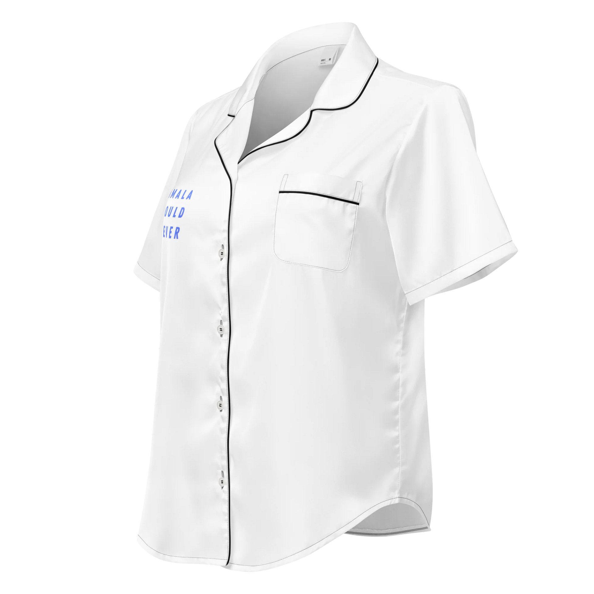 Kamala Would Never Pajama Top | L I G H T product image (2)