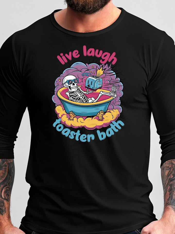 Long-Sleeve Toaster Bath Unisex T-Shirt product image (1)