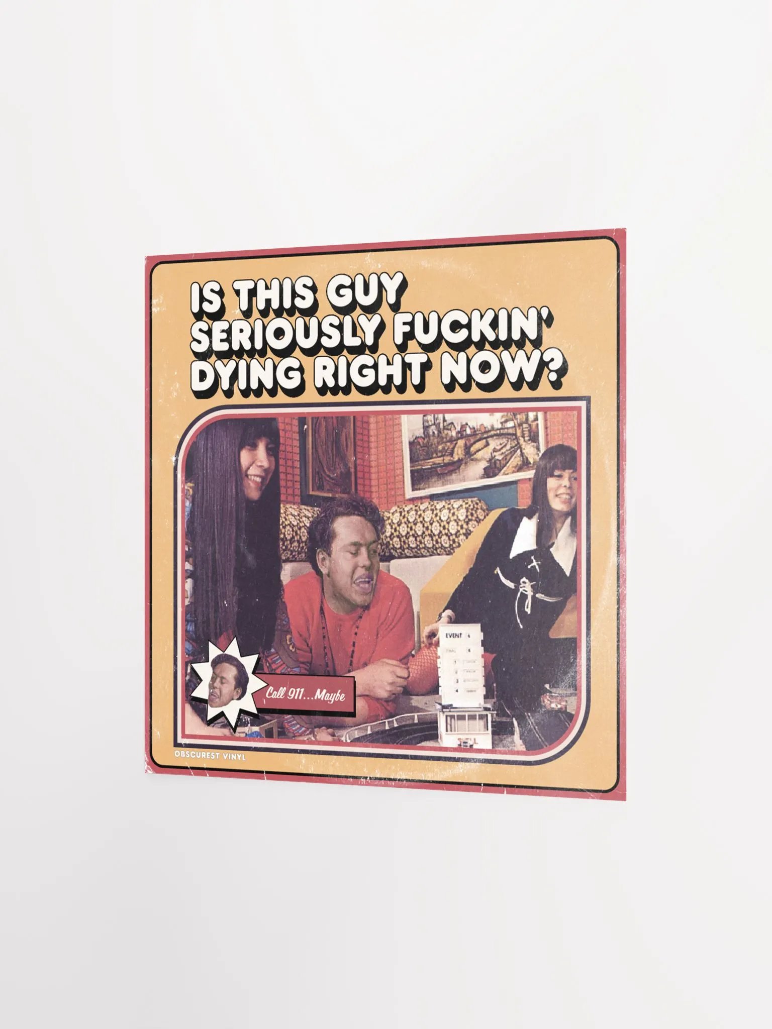 Dying Guy Print product image (2)