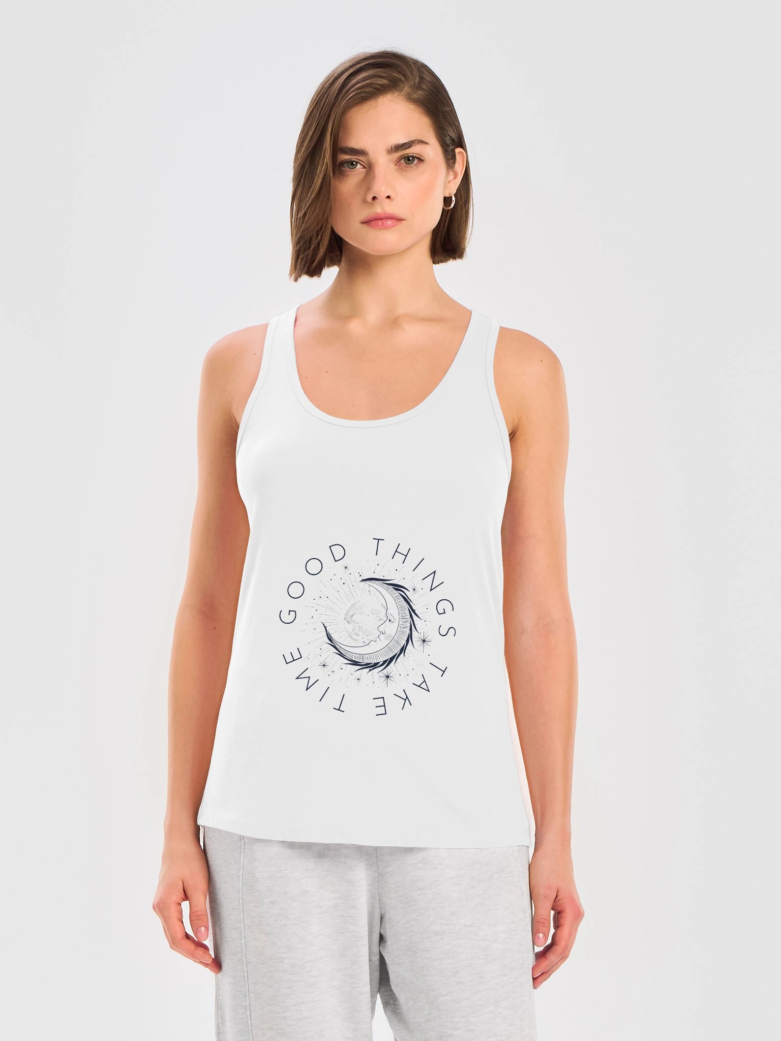 Good Things Take Time Wellness Tank product image (3)