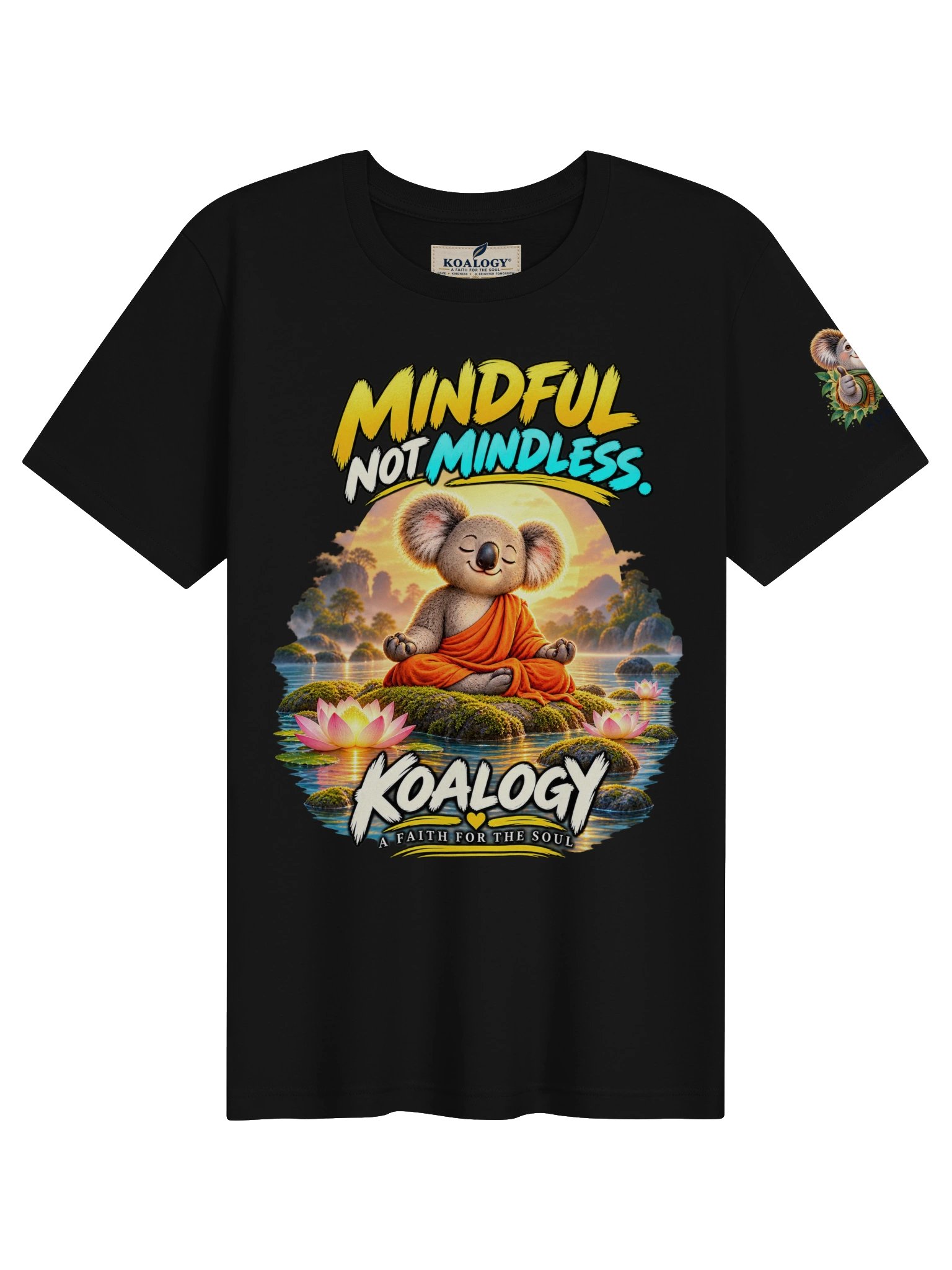 Koalogy “Mindful, Not Mindless” Statement Tee product image (1)