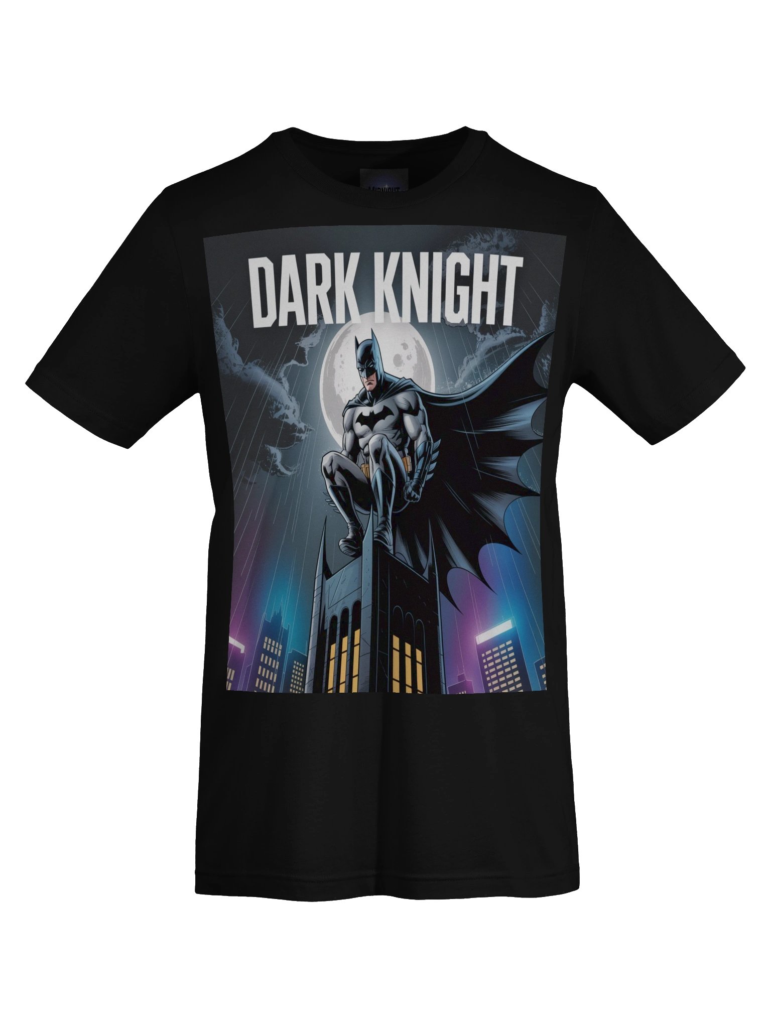 Nocturnal Nemesis: Dark Knight Batman T-Shirt product image (1)