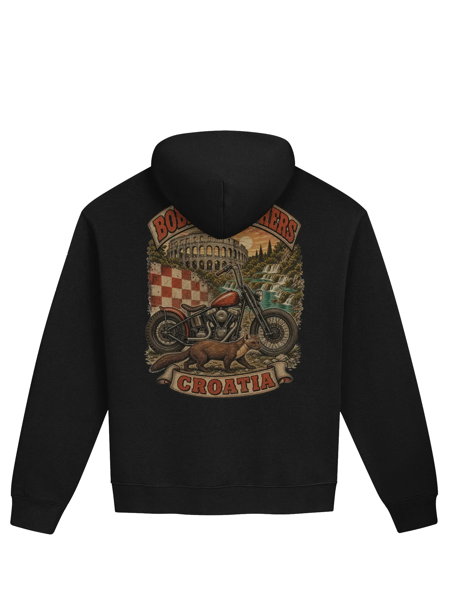Bobber Brothers - Croatia Hoodie