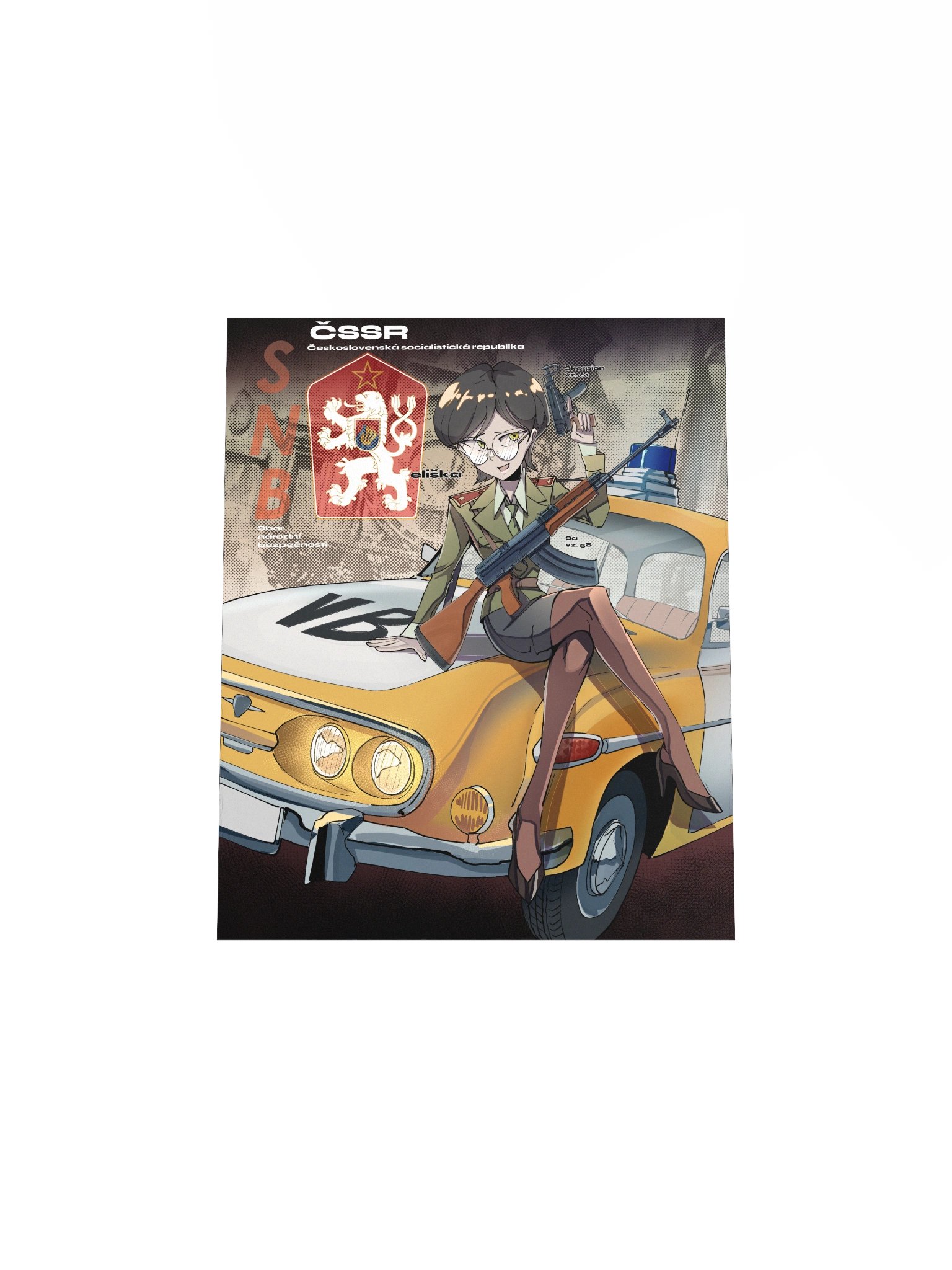 Czech SNB Girl PRINT product image (31)