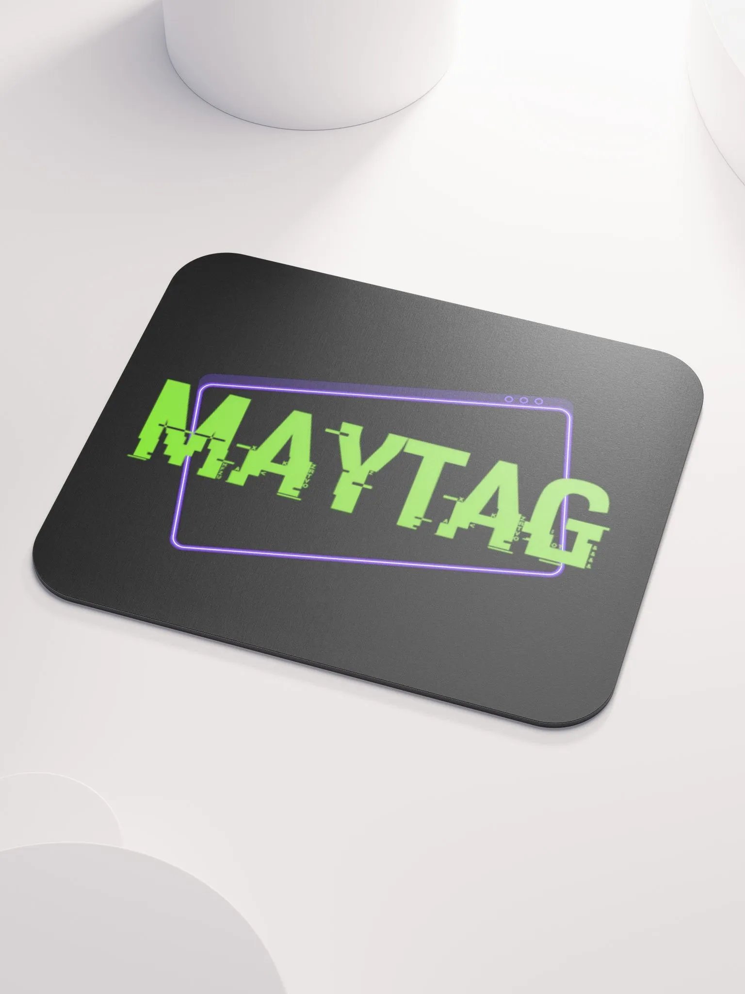 Maytag Logo Compact Black Mousepad product image (5)