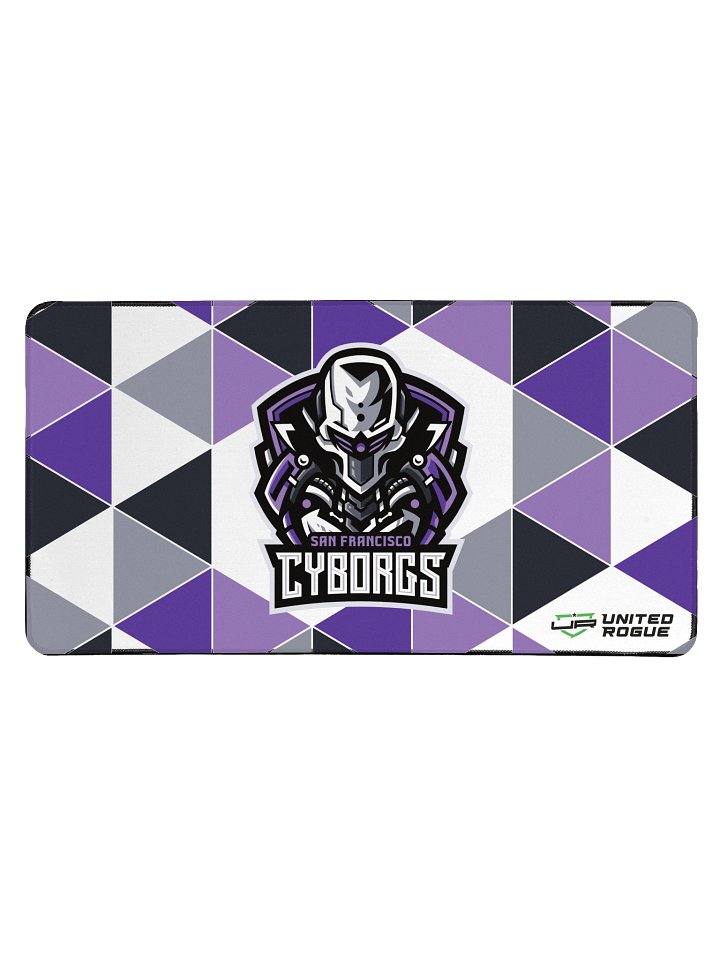 San Francisco Cyborgs Geometric Desk Mat product image (1)