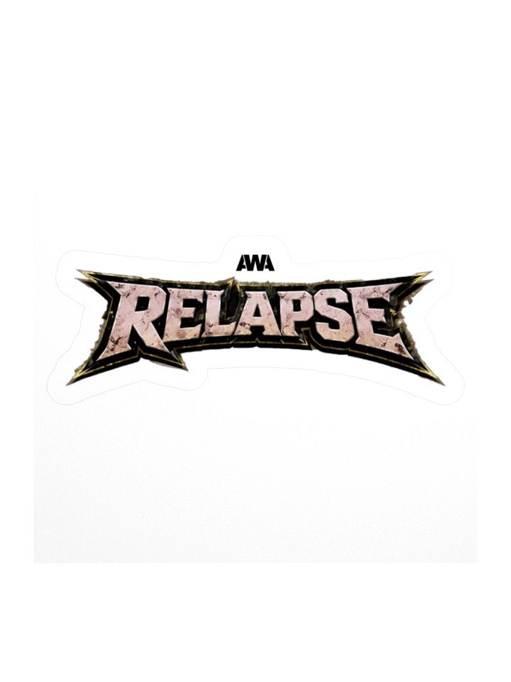 RELAPSE STICKER product image (1)