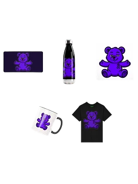 Purple Bear of Sharing Bundle