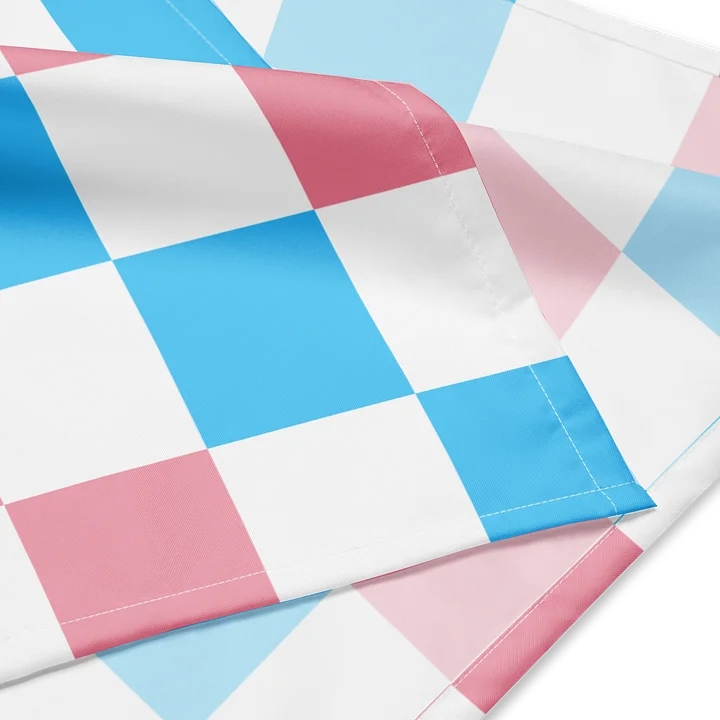 Trans Checkered Bandana product image (2)