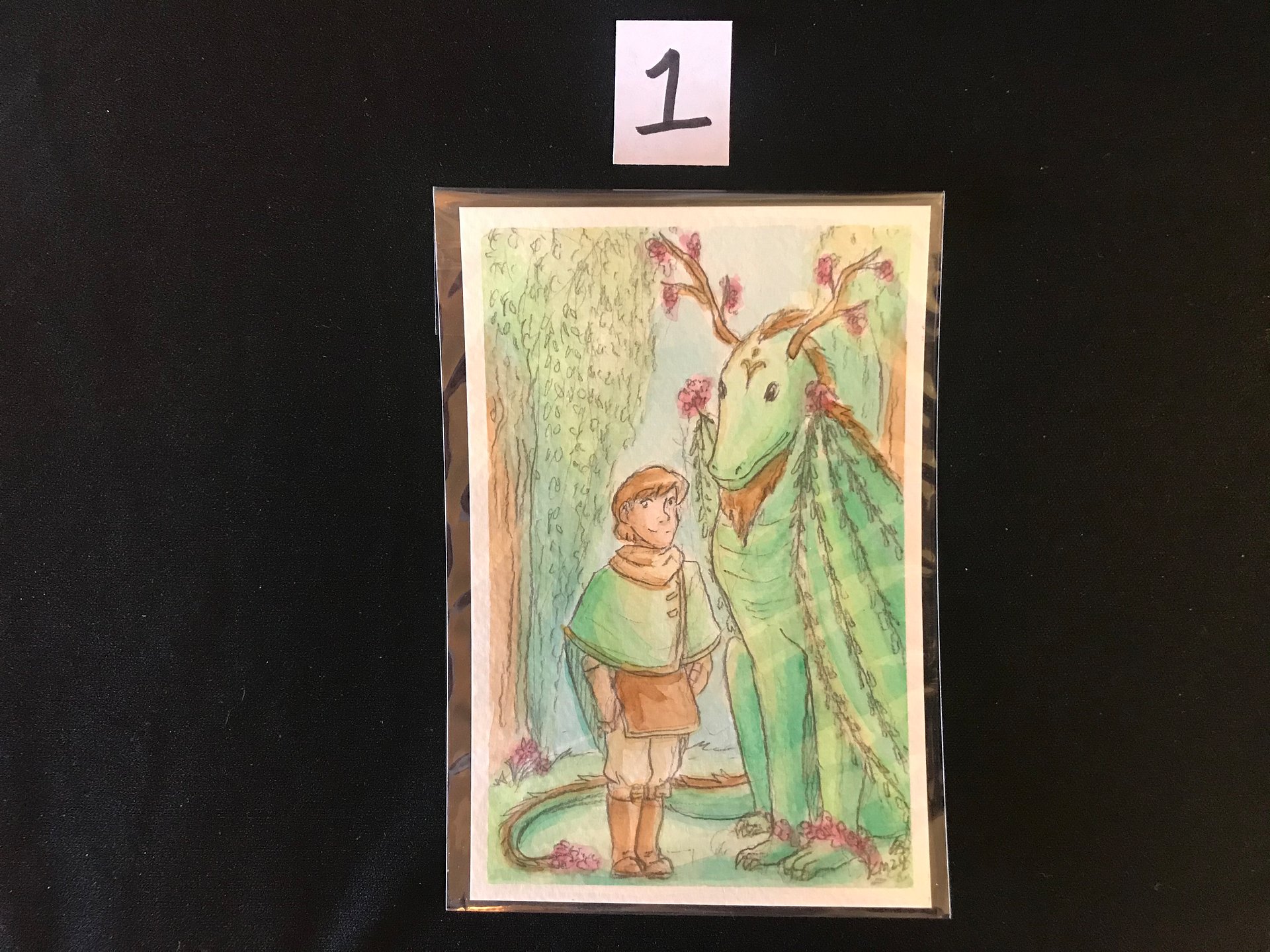 Elemental Dragons Original Watercolors product image (2)