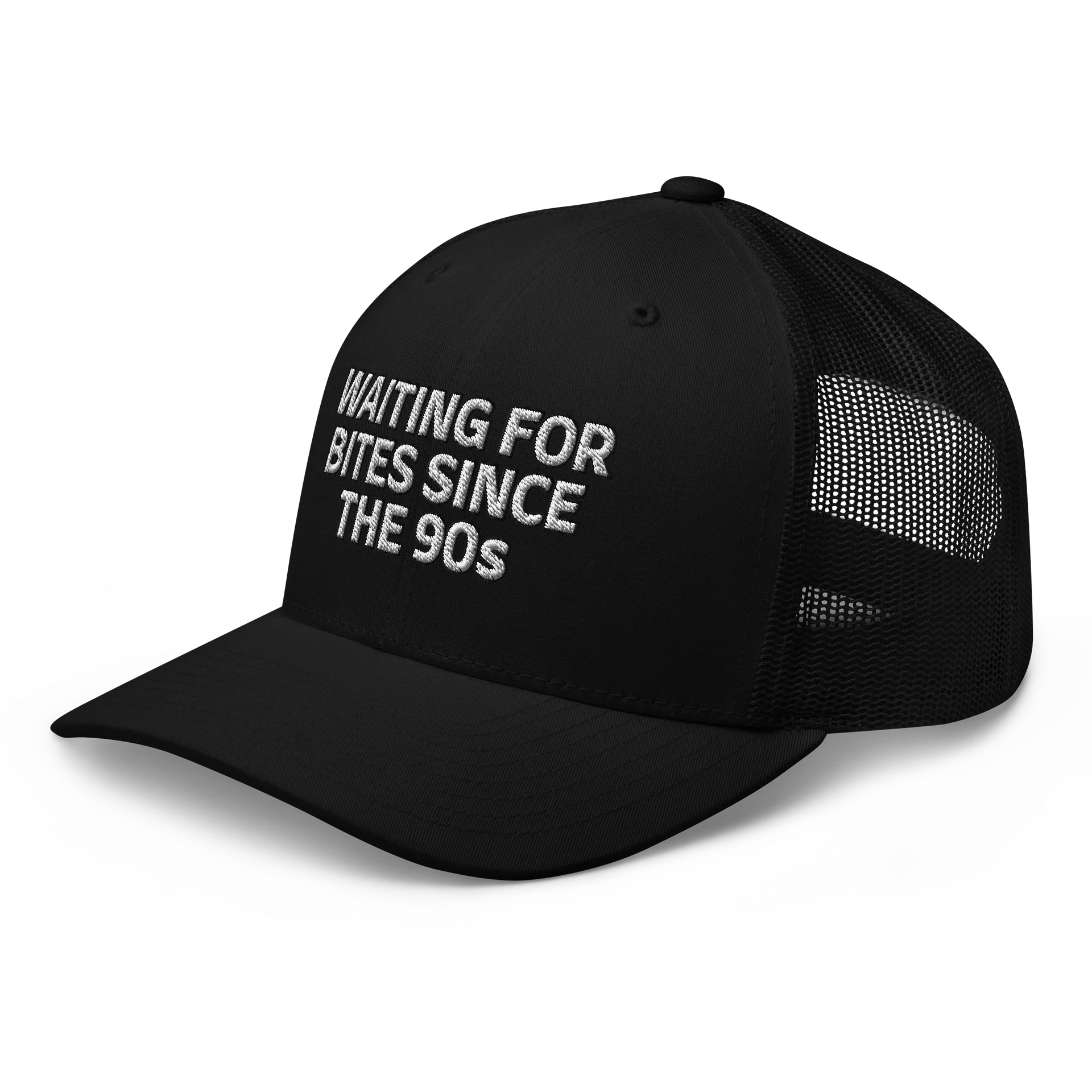 "Waiting for Bites Since the 90s" Trucker Cap product image (18)