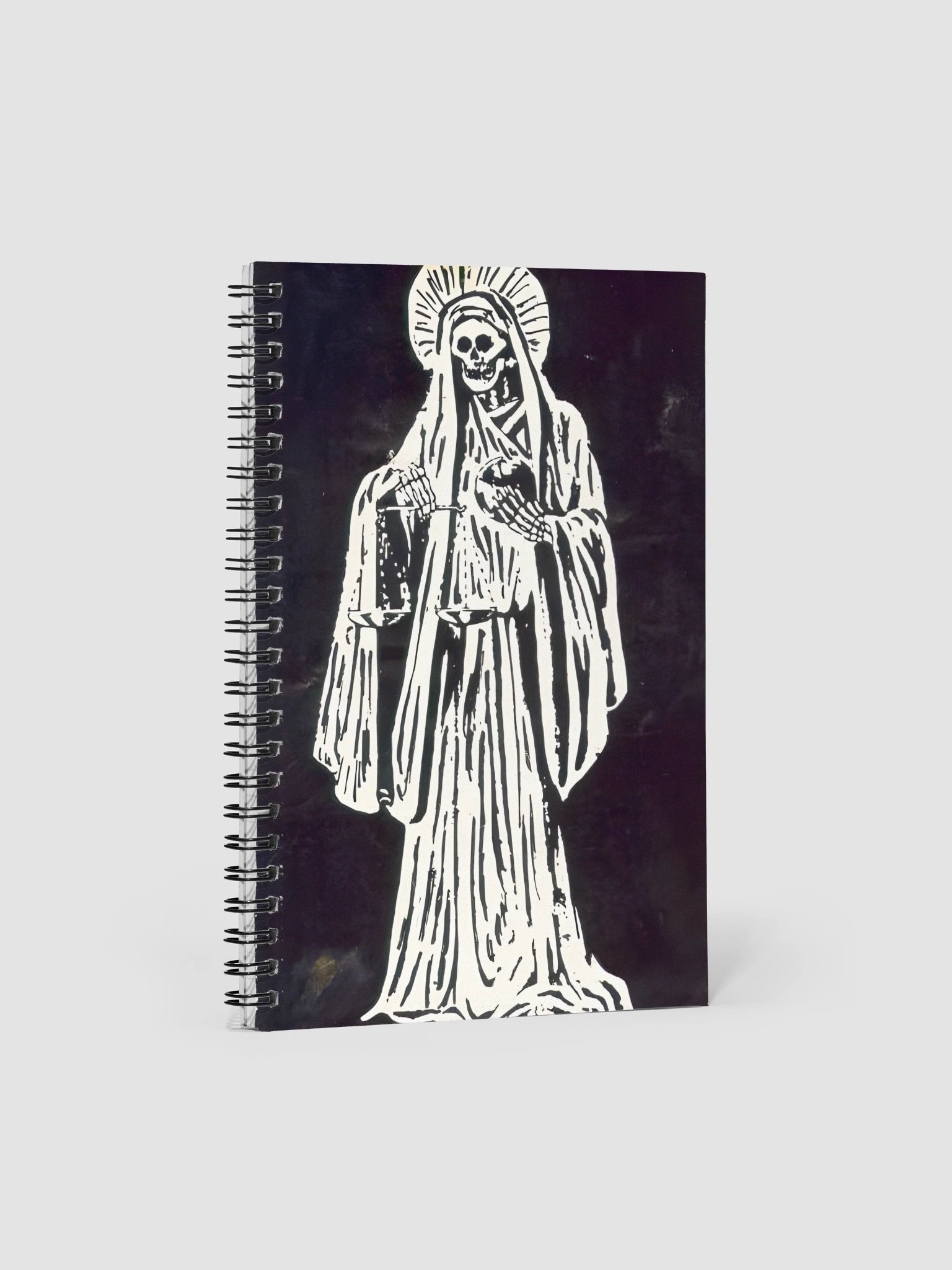 santa muerte notebook product image (1)