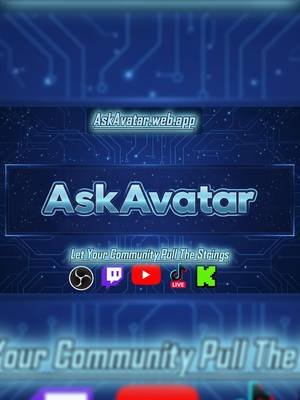 Let chat control your stream! 🎮  Interactive AI avatars for OBS.  👇 Click below to download!     #StreamerTips #OBSStudio #TwitchAffiliate #AskAvatar