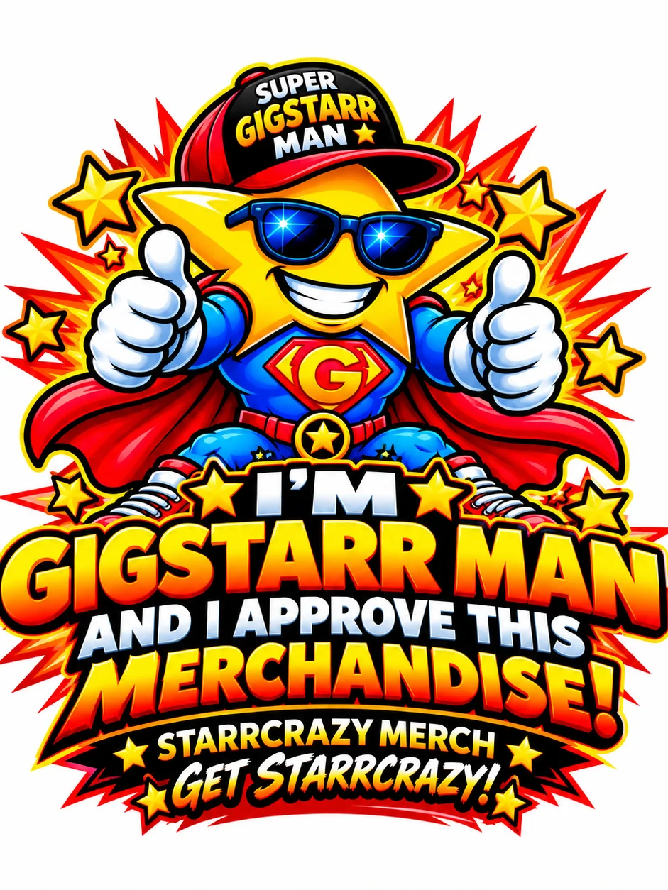 Wannabe GigStarrs — The Gig Auditions Tee product image (2)