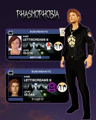Phasmo Letti has now been reborn with the new update. The old character model served me well since 2020! 
I'm resisting check...