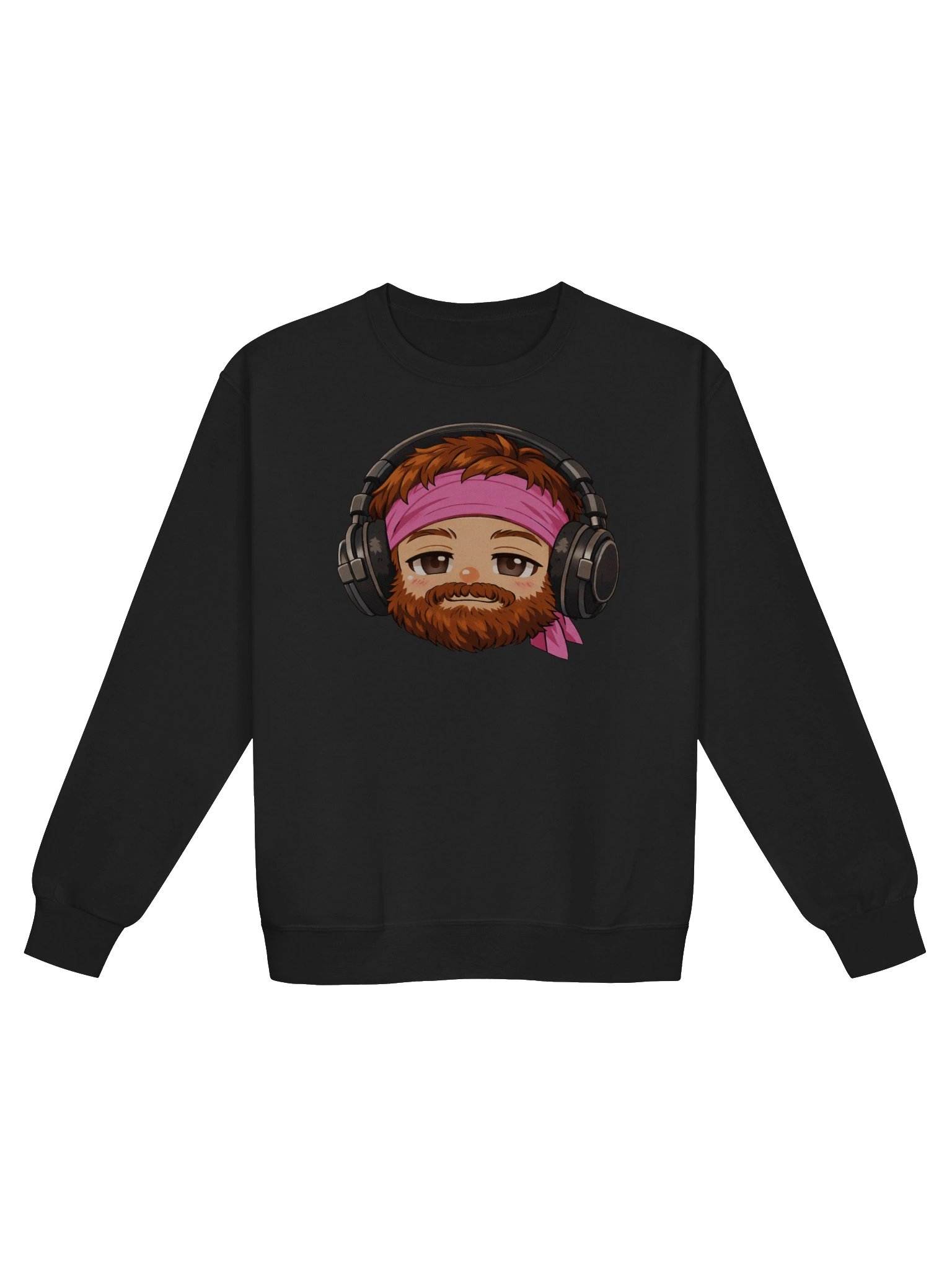 Pink Headband Chibi Crew Neck product image (1)