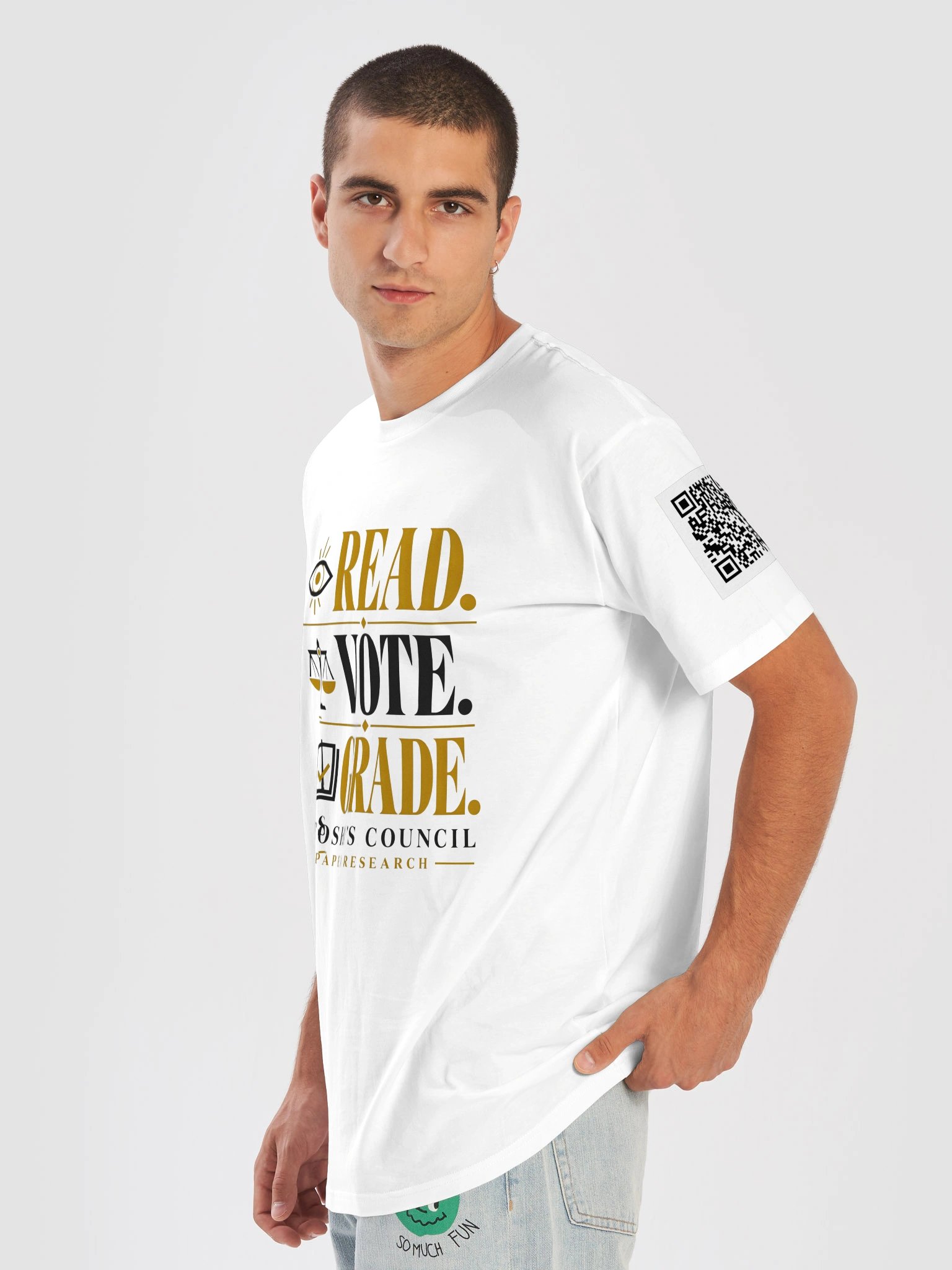 Read. Vote. Grade. — Premium Tee product image (7)