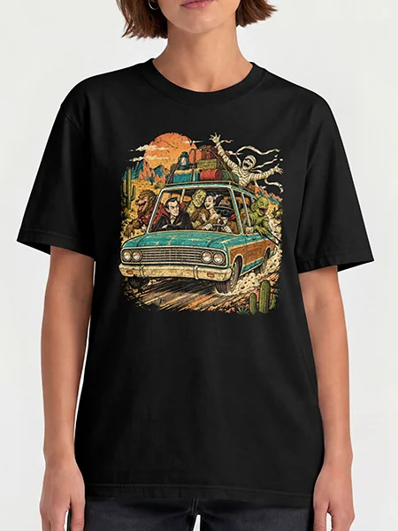 Monster Road Trip — Monsters Off Duty Tee product image (3)