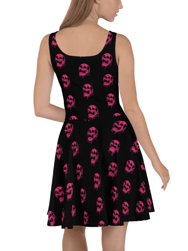Pink Skull Pattern Dress product image (2)