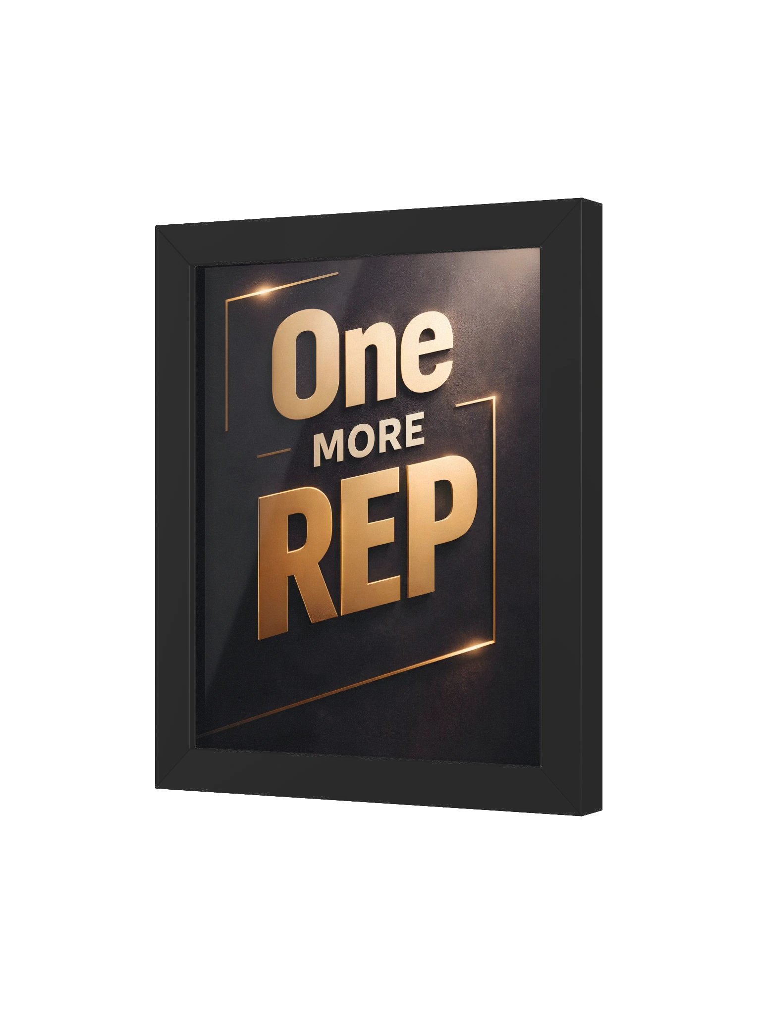 One More Rep – Premium Motivation Wall Art for Focus, Discipline & Mental Strength product image (54)
