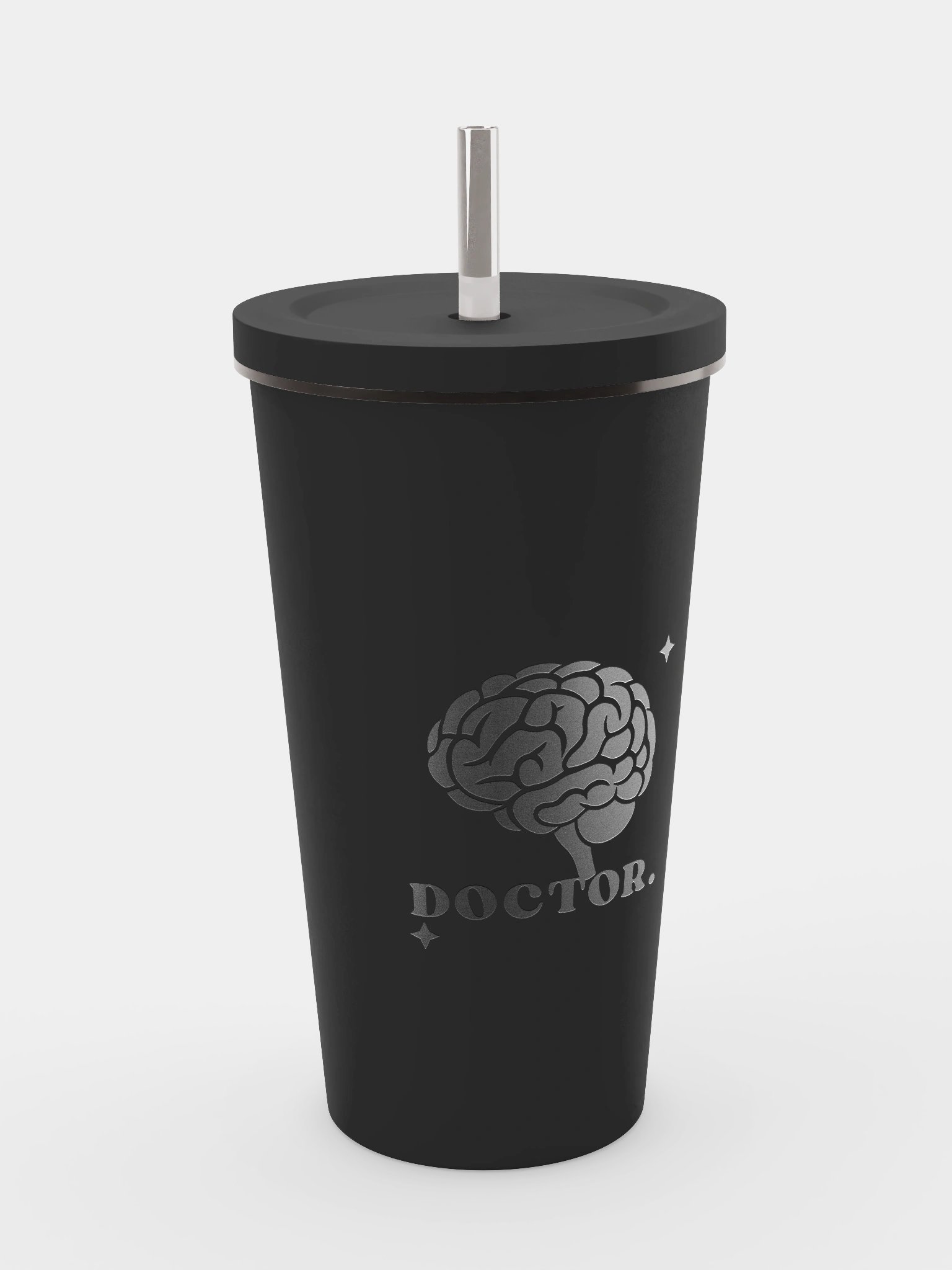 Neurologists Stylish Insulated Tumbler with Straw product image (4)