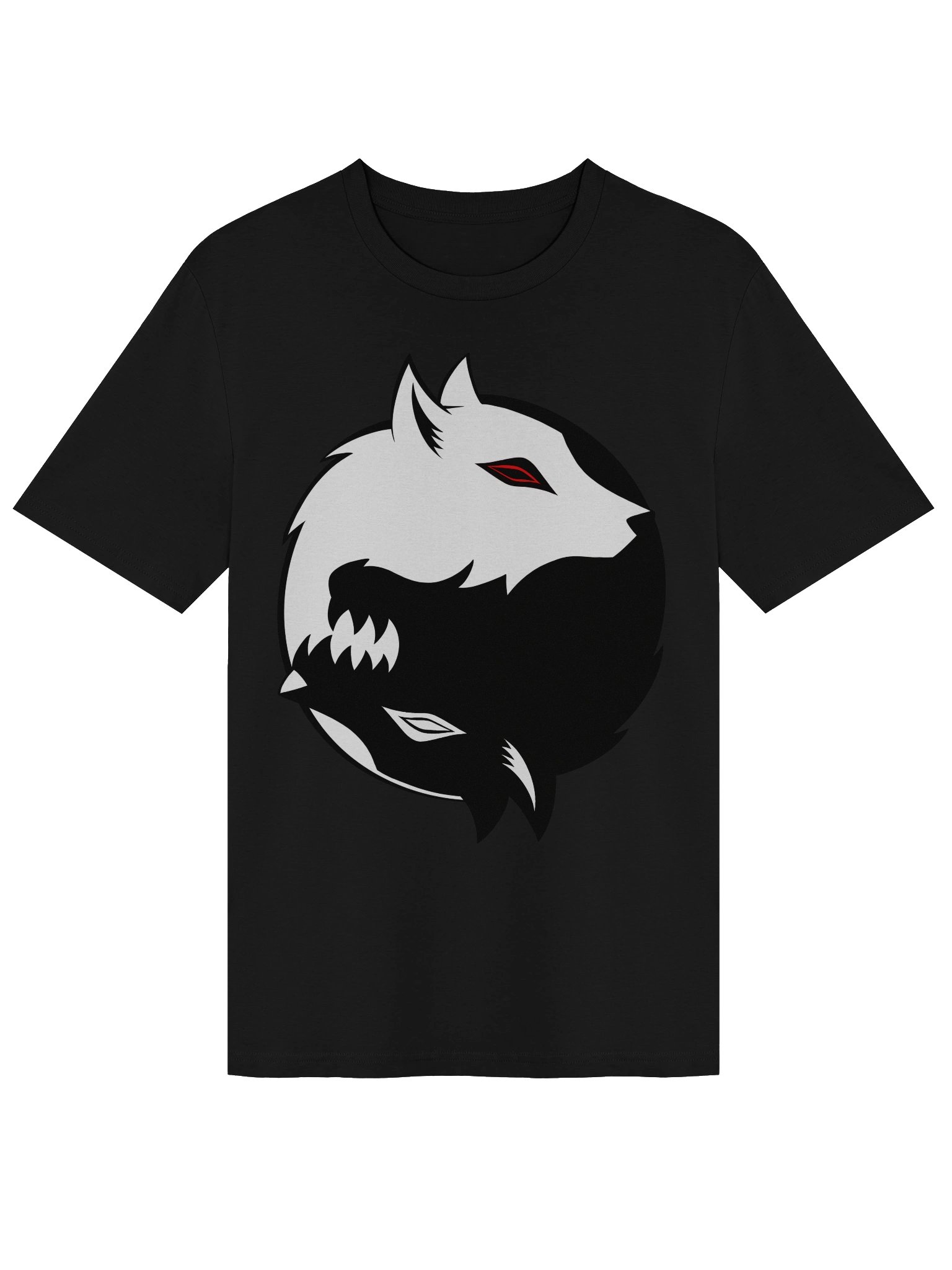 YingYang Wolf T-Shirt product image (1)