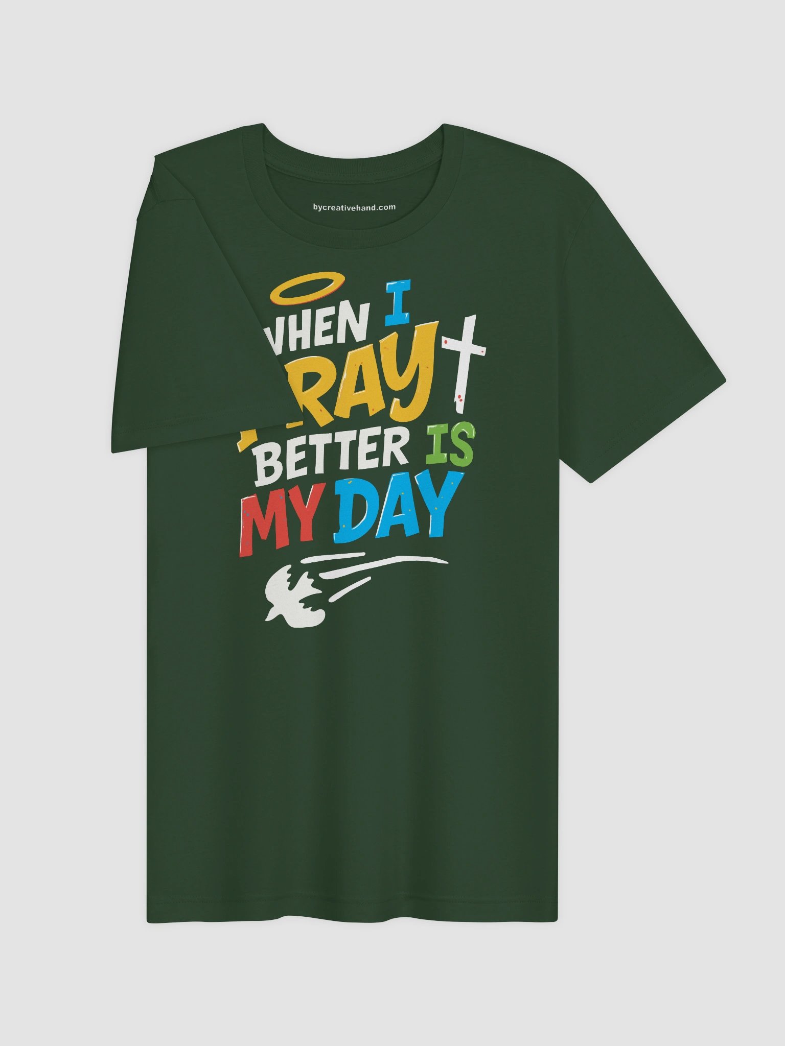 When I Pray Better is My Day (Fun) T-Shirt product image (3)