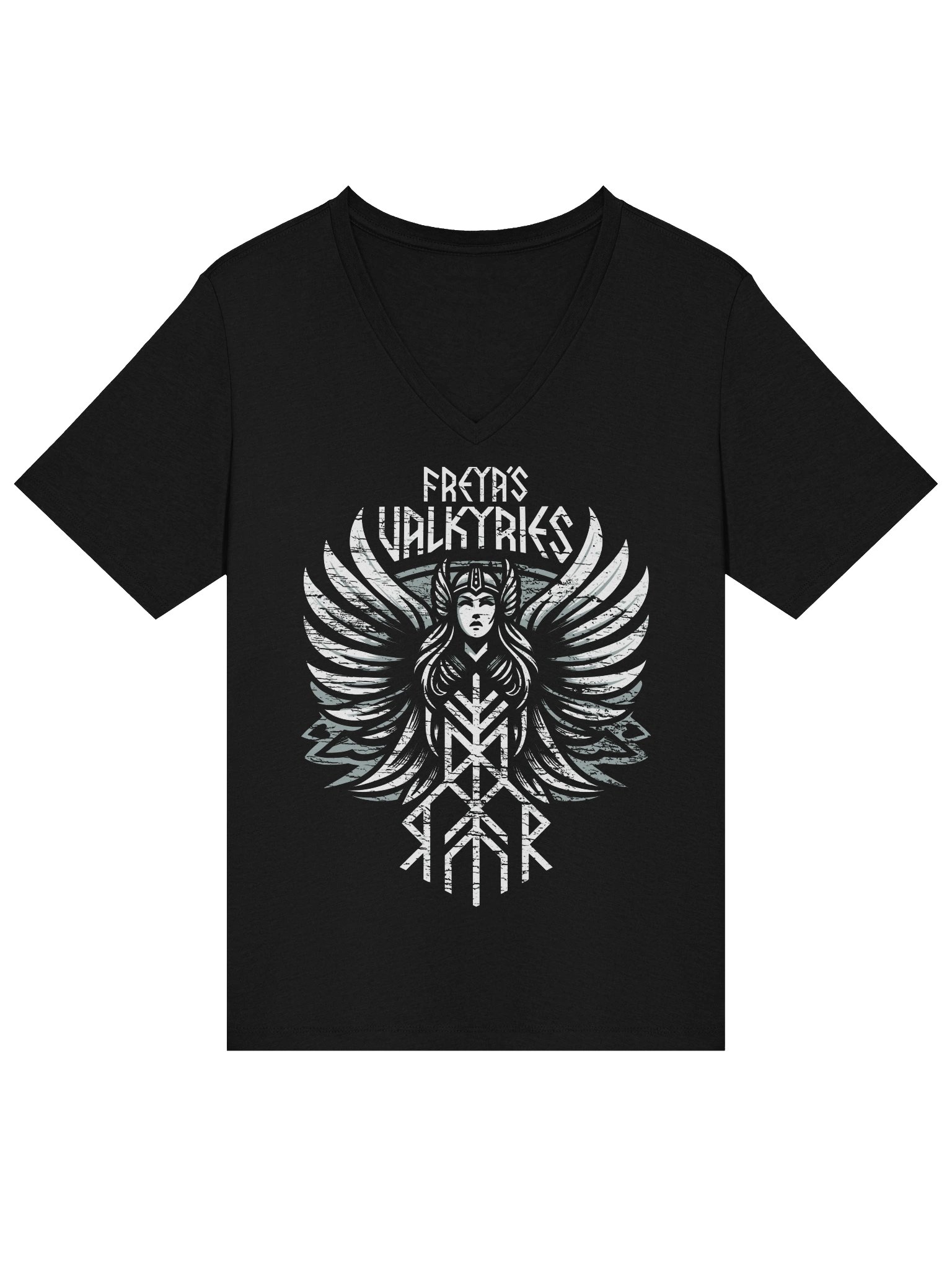 Freya's Valkyries Women's Relaxed V-Neck T-Shirt product image (3)