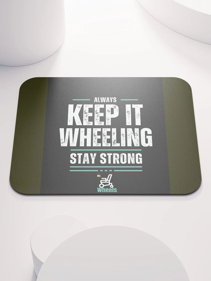 Wheeling Strength Mouse Pad product image (1)