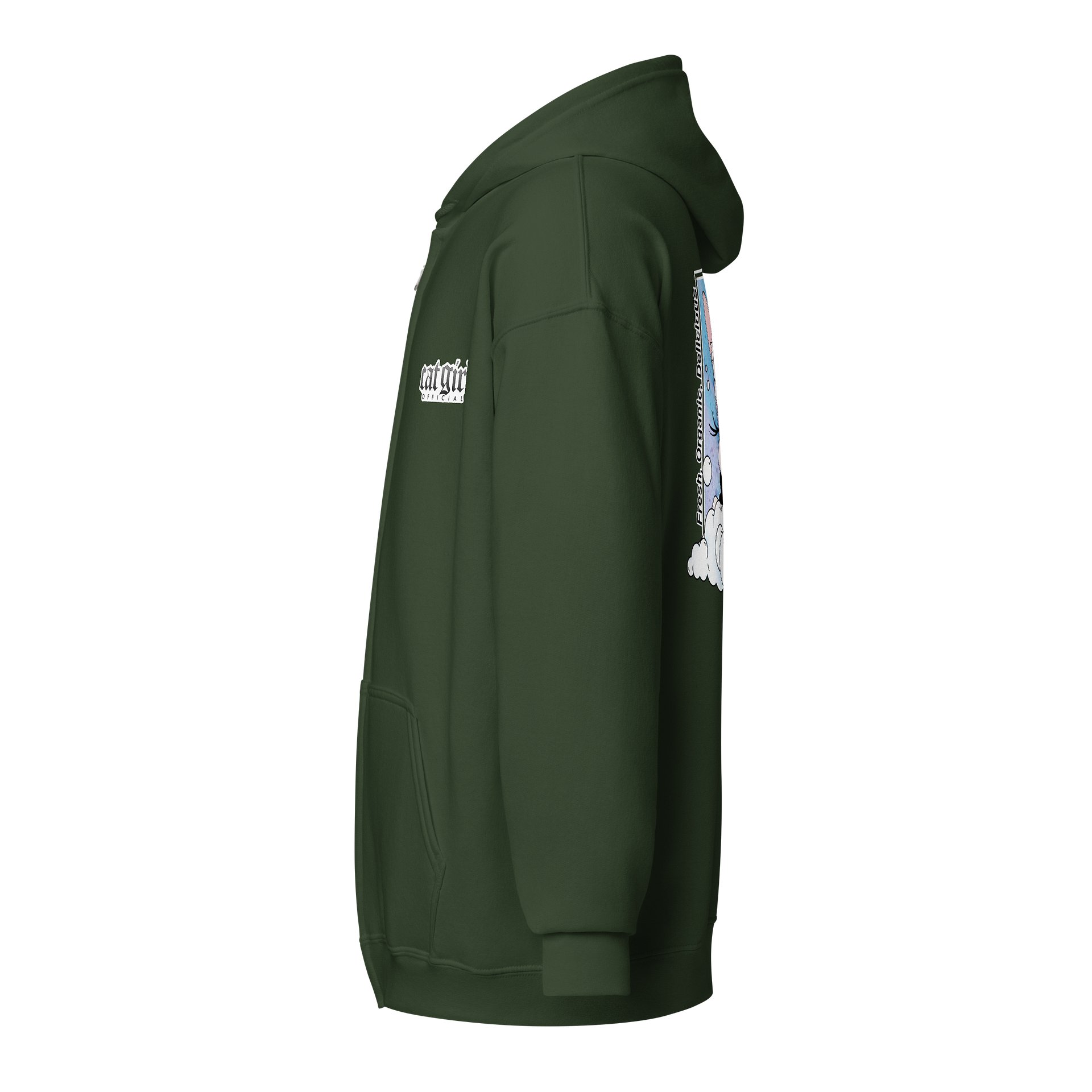 Fresh, Organic, Delicious Zip Hoodie product image (45)