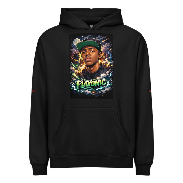 Moonlit Urban Vibes Hoodie product image (1)