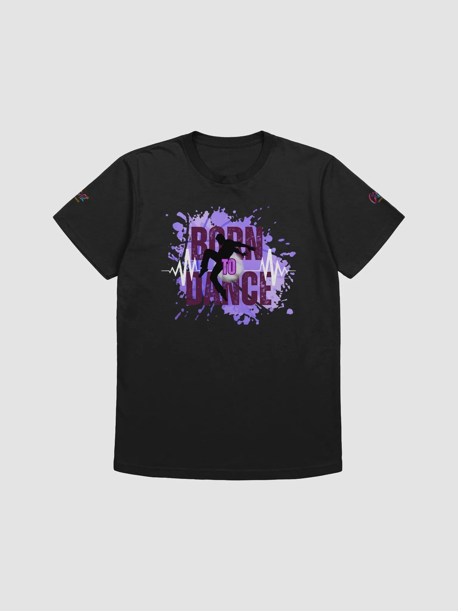 Born to Dance His Silhouette Next Level T-Shirt product image (3)