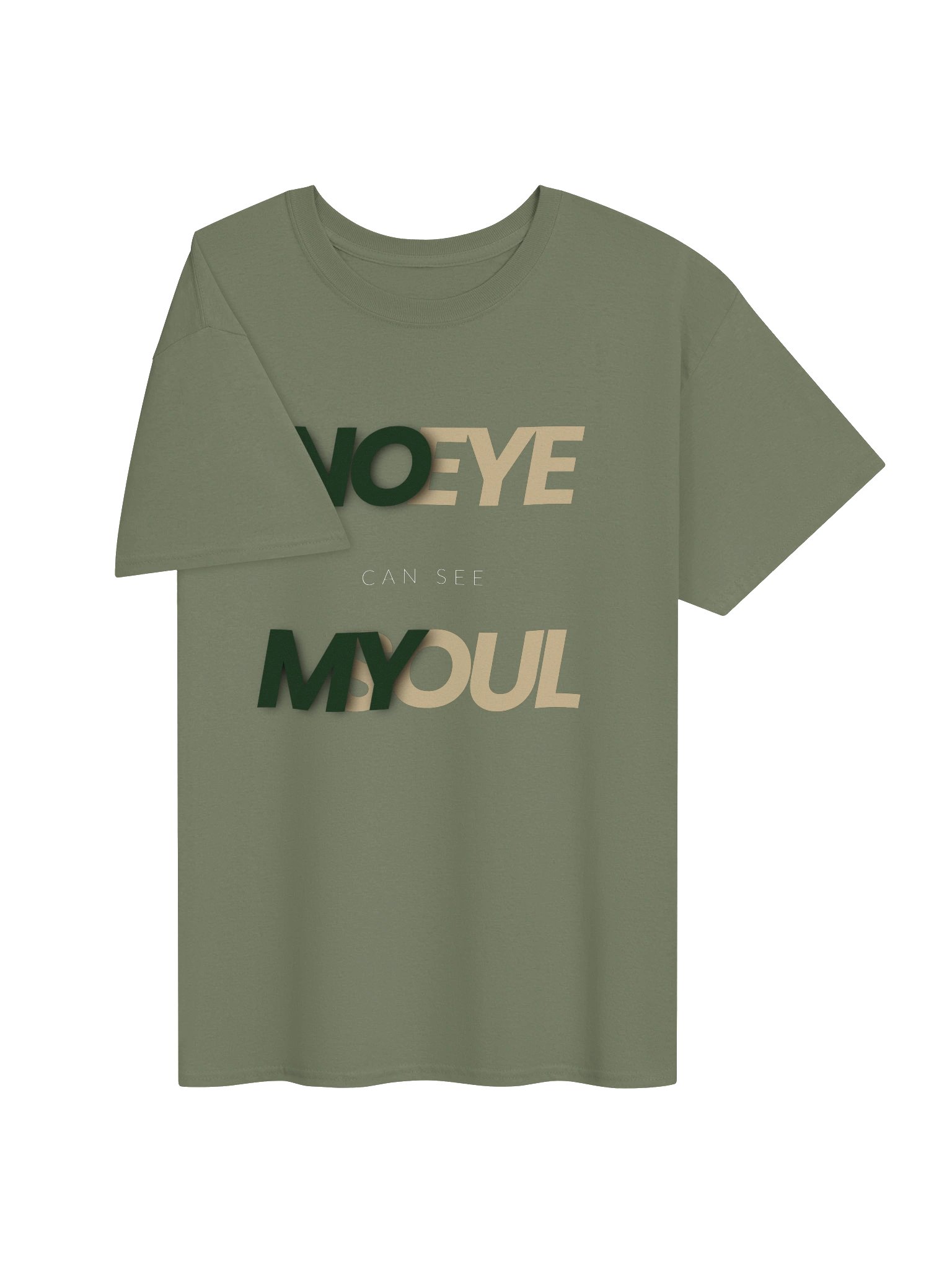 NO EYE Can See MY SOUL Graphic Tee product image (3)