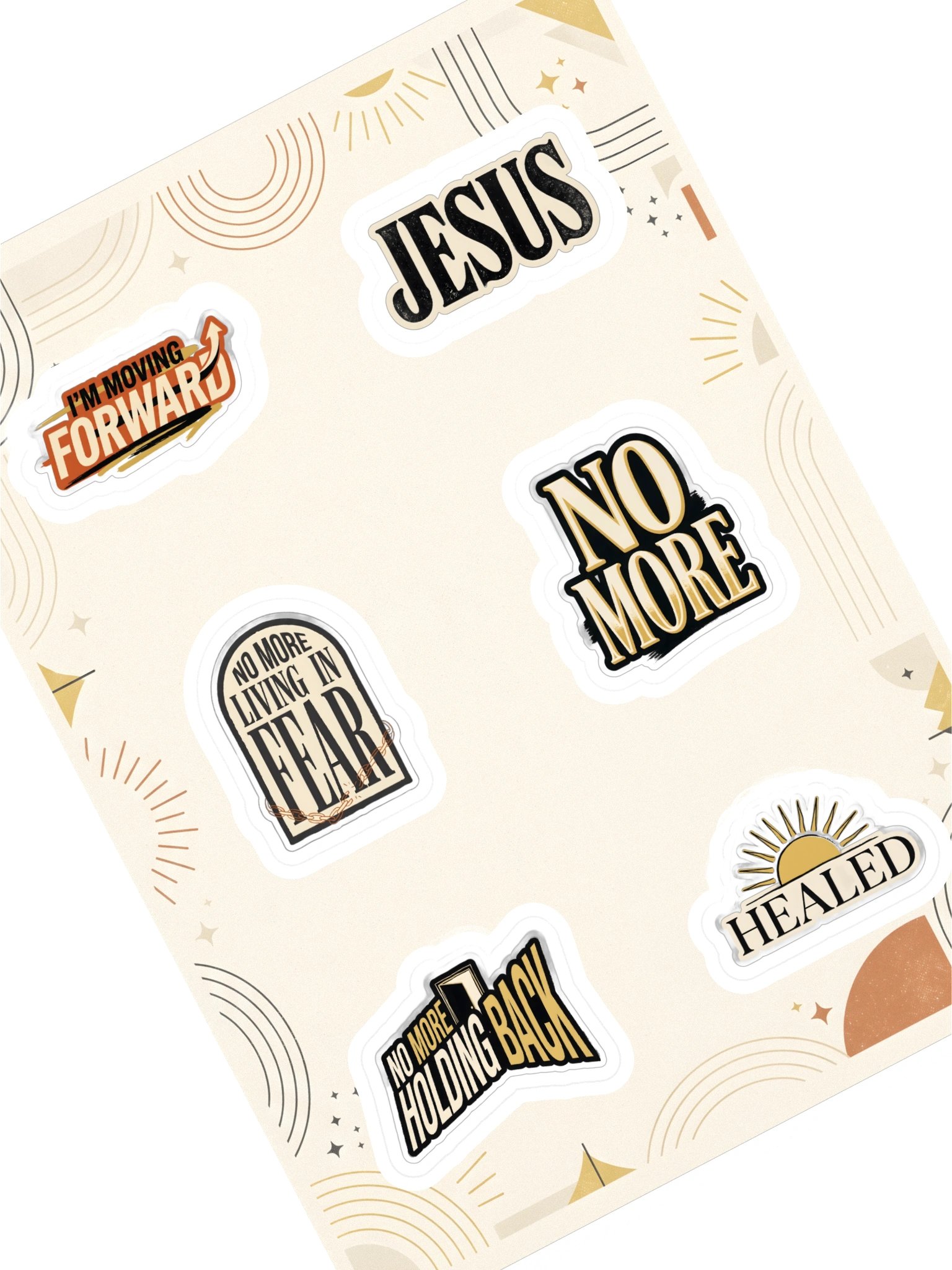 No More Sticker Sheet | Donielle Houston product image (1)